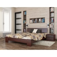 Односпальне ліжко Естелла Титан 120х200 буковий масив (OL-26)