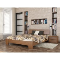 Односпальне ліжко Естелла Титан 120х200 буковий масив (OL-26)