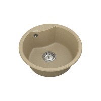 Кухонна мийка Vancor Vena VMR 01.48, 475x475 мм, Safari + Сифон Vankor Стандарт