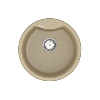 Кухонна мийка Vancor Vena VMR 01.48, 475x475 мм, Safari + Сифон Vankor Стандарт