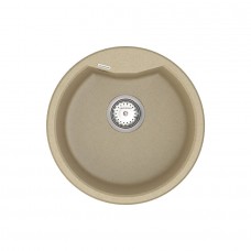 Кухонна мийка Vancor Vena VMR 01.48, 475x475 мм, Safari + Сифон Vankor Стандарт