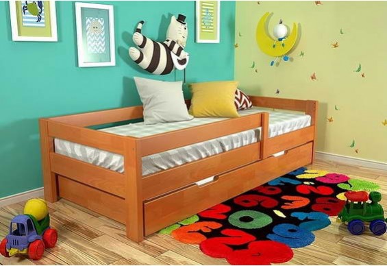 Дитяче ліжко Арбор Древ Альф 80х200 сосна (RS80.2)
