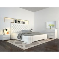 Односпальне ліжко Арбор Древ Амбер ромб 120х200 бук (OA120)