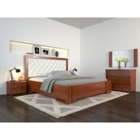 Односпальне ліжко Арбор Древ Амбер ромб 120х200 бук (OA120)