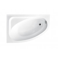 Акрилова ванна Besco Cornea 140x80 L, асиметрична (WAC-140-NL)