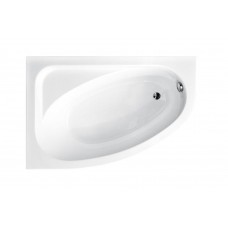 Акрилова ванна Besco Cornea 140x80 L, асиметрична (WAC-140-NL)