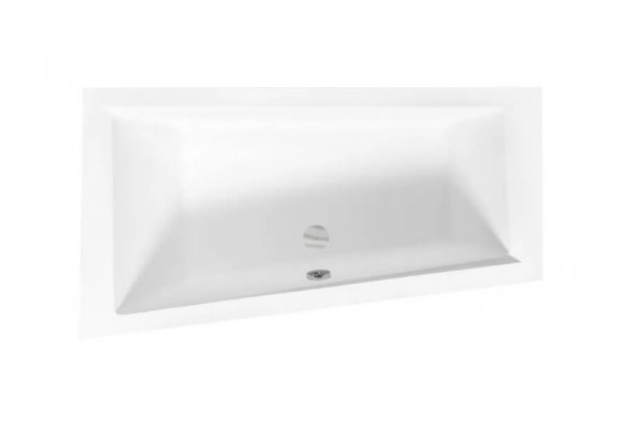 Акрилова ванна Besco Intima Slim 160x90 L, асиметрична (WAIT-160-SL)