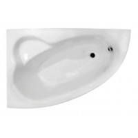 Акрилова ванна Besco Natalia 150x100 L асиметрична + ручки (WAN-150-NL)