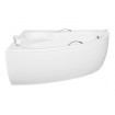 Акрилова ванна Besco Natalia 150x100 L асиметрична + ручки (WAN-150-NL)