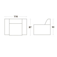 Крісло Fabene Монако (FAB1046)