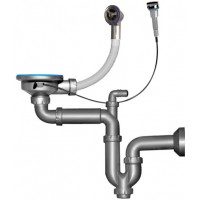 Кухонна мийка Granado Alicante 780x495 мм, gris + Сифон (2408)