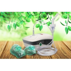 Інгалятор компресорний (небулайзер) Ulaizer Home (Юлайзер Хоум) + дитяча маска, білий (CN-02MY) Інгалятор компресорний (небулайзер) Ulaizer Home (Юлайзер Хоум) + дитяча маска, білий (CN-02MY)