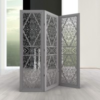 Ширма ДекоДім Кароліна на 3 секції 150х170 см (DK36-5) Ширма ДекоДім Кароліна на 3 секції 150х170 см (DK36-5)