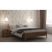 Двоспальне ліжко WoodSoft Norden 180x200, ясень (Nord180200JAS)