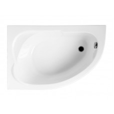 Ванна Polimat Standard асиметрична 130х85, L + ніжки (00350)