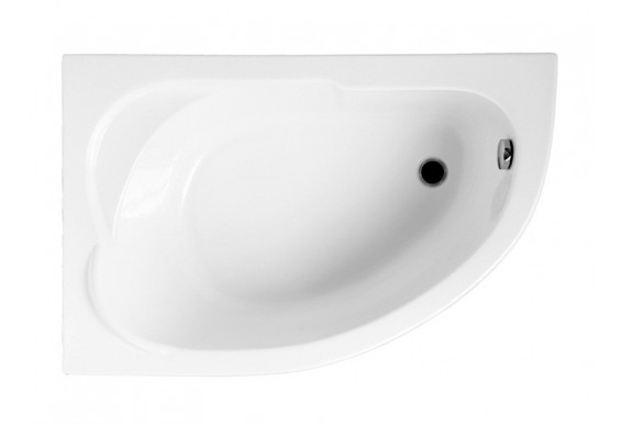 Ванна Polimat Standard асиметрична 130х85, L + ніжки (00350)