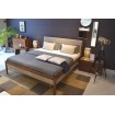Односпальне ліжко WoodSoft Varna 120x200, вільха (Varna120200VIL)