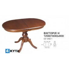 Стіл розкладний Мелітополь Меблі Вікторія Н 1200(1600)х800 (СО-292.1) Стіл розкладний Мелітополь Меблі Вікторія Н 1200(1600)х800 (СО-292.1)