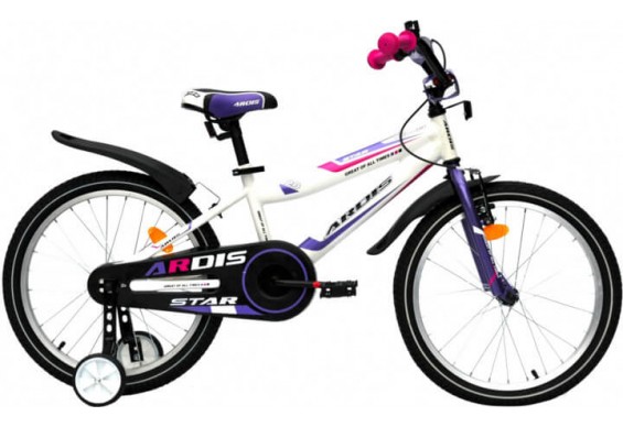 Велосипед Ardis Star 20" BMX ST Біло-фіолетовий (04372)