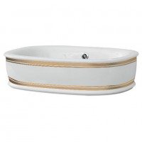 Умивальник на стільницю ArtСeram Azuley, gold stripes (AZL0020111)