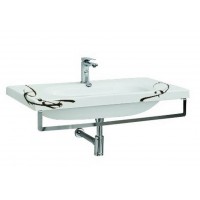 Підвісний умивальник ArtСeram Blend, black lettering (BLL0050103)