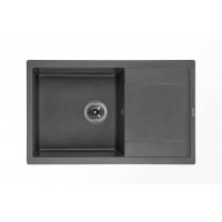 Кухонна мийка Granado Alicante 780x495 мм, grafito + Сифон (2409) Кухонна мийка Granado Alicante 780x495 мм, grafito + Сифон (2409)