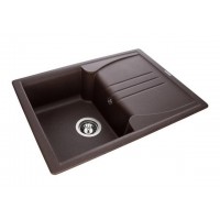 Кухонна мийка Granado Salamanka 680x500 мм, marron + Сифон (0606)
