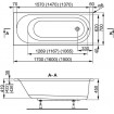 Ванна Vagnerplast Kasandra 170x70 см (VPBA177KAS2X-04)