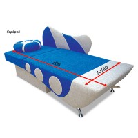 Дитячий диван ТМ Віка Кораблик 70x145 (VK005)