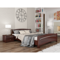 Двоспальне ліжко Естелла Венеція 160х190 буковий щит (DV-02.2)