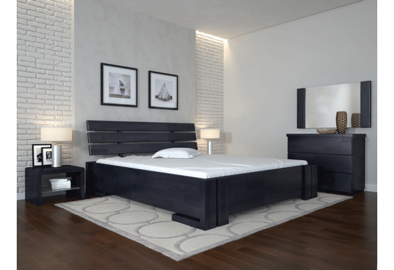 Двоспальне ліжко Арбор Древ Доміно з підйомним механізмом 180х200 бук (MP180)