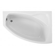 Ванна Polimat Frida асиметрична 150х100, R + ніжки (00975)