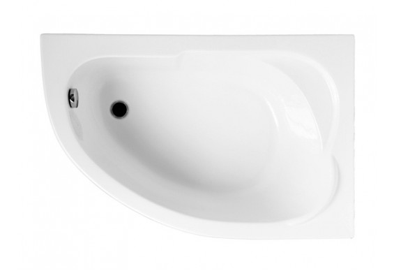 Ванна Polimat Standard асиметрична 130х85, R + ніжки (00343)
