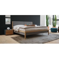 Двоспальне ліжко WoodSoft Varna 140x200, вільха (Varna140200VIL)