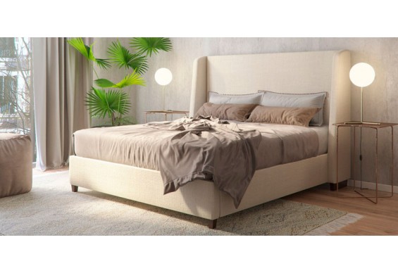 Односпальне ліжко WoodSoft Leon з підйомним механізмом 120x200 (LeonPM120200)