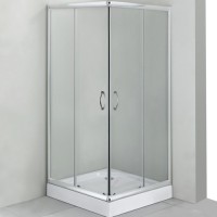 Душова кабіна Deante Funkia 80x80x185, профіль хром, прозоре скло (KYC_042K)