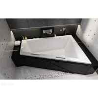 Ванна Riho Doppio асиметрична 180x130 см, L + ніжки (BA91)