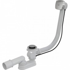 Сифон для ванни AlcaPlast автомат 1000 мм, chrome (A55K NEW-100)