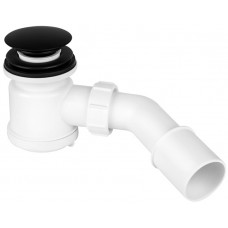 Смфон для душового піддонів McAlpine Click-Clack з отвором 50 мм, black (HC26CLMB) Смфон для душового піддонів McAlpine Click-Clack з отвором 50 мм, black (HC26CLMB)