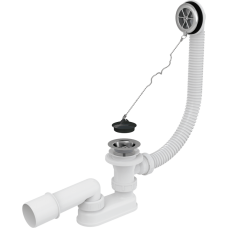 Сифон для ванни AlcaPlast з ланцюжком (A501)