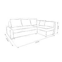 Кутовий диван Елегант Benefit 54 / Бенефіт 54 (BN-F-54)