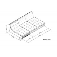Кутовий диван Елегант Benefit 10 / Бенефіт 10 (BN-F-10)