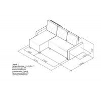 Кутовий диван Елегант Benefit 12 / Бенефіт 12 (BN-F-12)