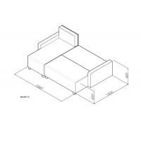 Кутовий диван Елегант Benefit 12 / Бенефіт 12 (BN-F-12)