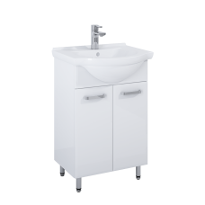 Підлогова тумба під умивальник Elita Amigo Rio 55 2D, white (166740) Підлогова тумба під умивальник Elita Amigo Rio 55 2D, white (166740)
