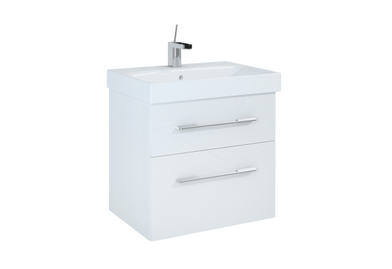 Підвісна тумба під умивальник Elita Barcelona 60 2S, white (164343)