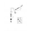Змішувач для кухні Grohe BauFlow, хром (31538001)