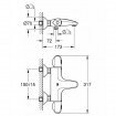 Термостатичний реверсний змішувач для ванни Grohe Grohtherm 800, хром (34564000)
