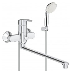 Універсальний змішувач Grohe Multiform з душовим гарнітуром New Tempesta II, хром (3270800A)