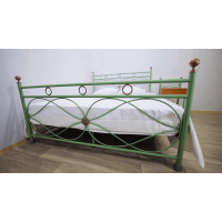 Двоспальне ліжко Метал-дизайн Bella-Letto Віченца 180x200 (MT-BL-D-V4) Двоспальне ліжко Метал-дизайн Bella-Letto Віченца 180x200 (MT-BL-D-V4)